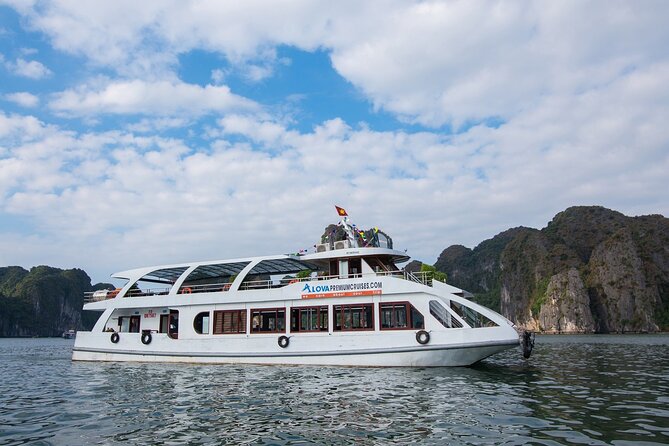Full Day-All Inclusive: Halong Bay-Lan Ha Bay-Bai Tu Long Bay - Sung Sot Cave and Ti Top Island: The Stops People Plan Around