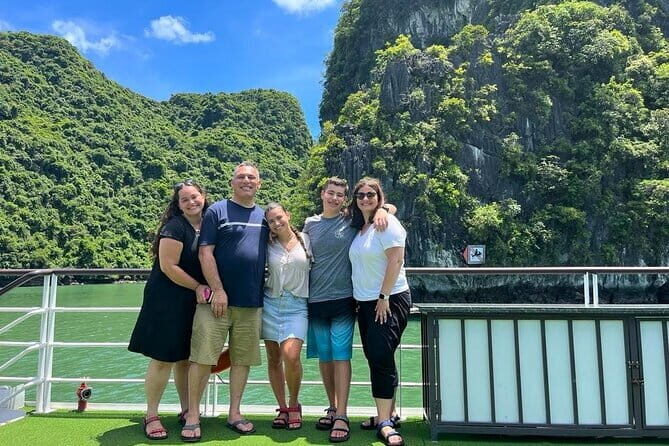 Full Day Private Tour in Halong with Lunch - Lan Ha Bay afternoon break: trampoline, water slide, and optional swimming