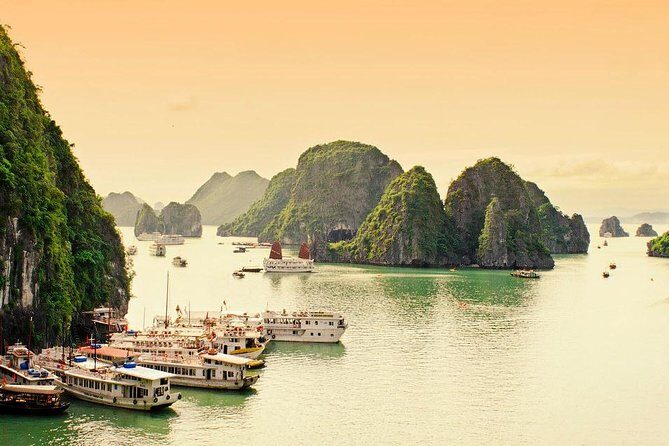 Ha Long Bay 1 Day Tour - Boarding The Traditional Junk At Tuan Chau Harbor