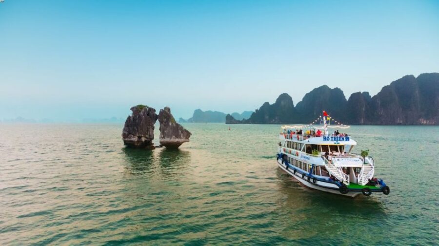 Ha Long Bay Day Trip with Best Price - Sunset party on the upper deck: the finishing touch