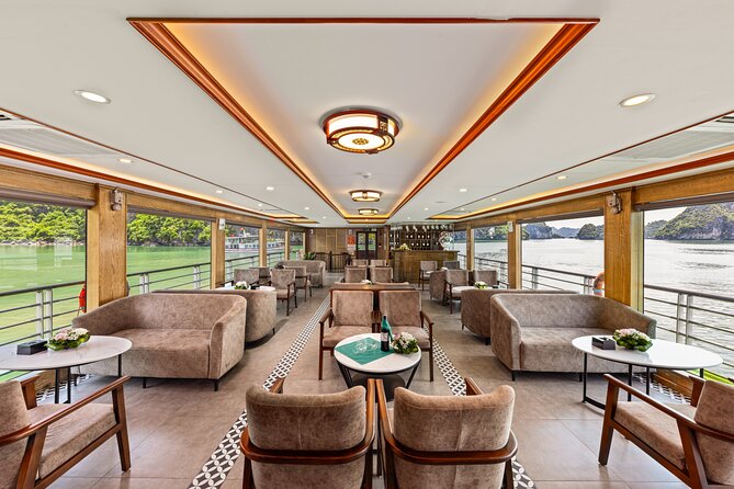 Ha Long Bay Luxury Cruise 1 Day - Lunch on the Cruise: Buffet-Style, Seafood-Forward, With Possible Options