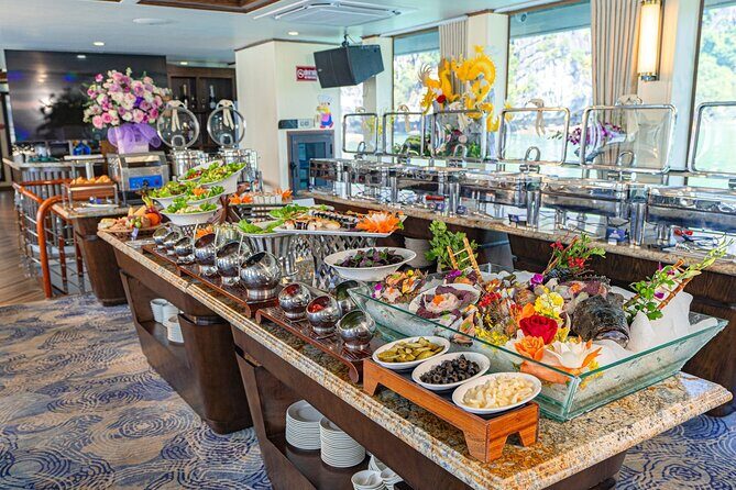 Ha Long Symphony Cruise Luxury Day Tour from Harbor with Pick up - Sung Sot Cave: why this guided stop takes its time