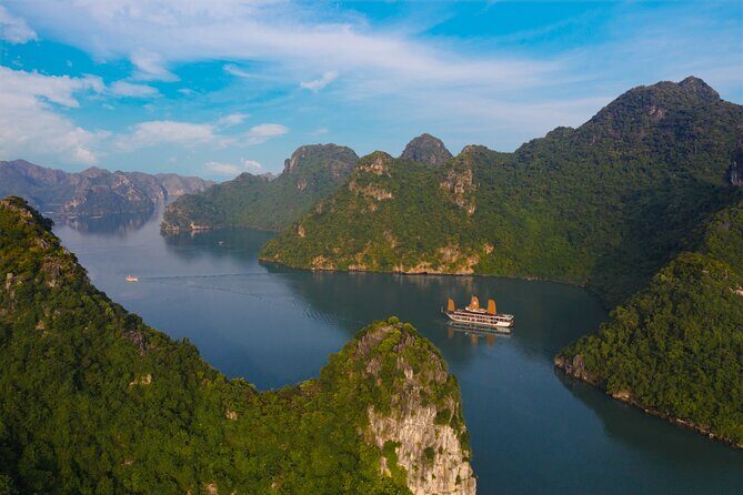Halong Bay 3 days 2 nights on PEONY CRUISES 5 Stars LUXURY - Day One Onboard Fun: Tai Chi, Cooking, Jacuzzi Time, and Fishing