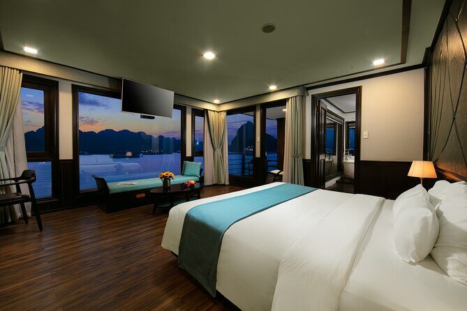 Halong Bay 3 days 2 nights on PEONY CRUISES 5 Stars LUXURY - Entering The Cruise: Hanoi Pickup and Tuan Chau Marina Check-In