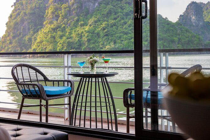 Halong Bay Cruise 2 days 1 night from Hanoi included transfer - Kayaking in Halong Bay: Up Close With Limestone Outcrops