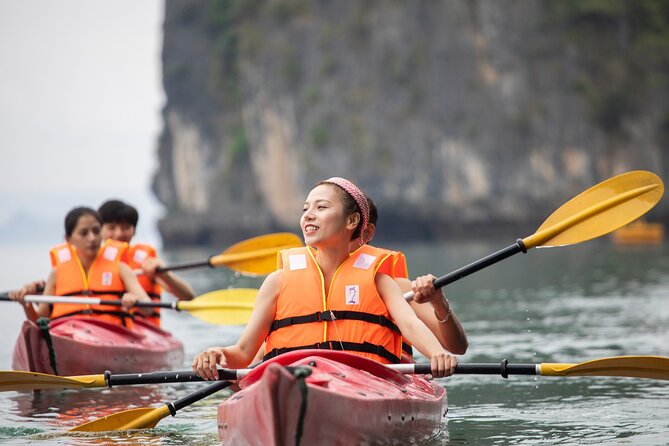 Halong Bay Cruise 3D2N - Kayaking Explorer & Round-trip transfer from Hanoi - Food That Fits the Bay: Seafood Meals, Spring Rolls, and Late-Night Options