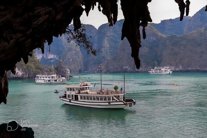 HaLong Bay Day Cruise with Kayaking, Swimming, Hiking and Lunch - Inside the Cruise: New Boat Feel, Spacious Deck, Solid Food