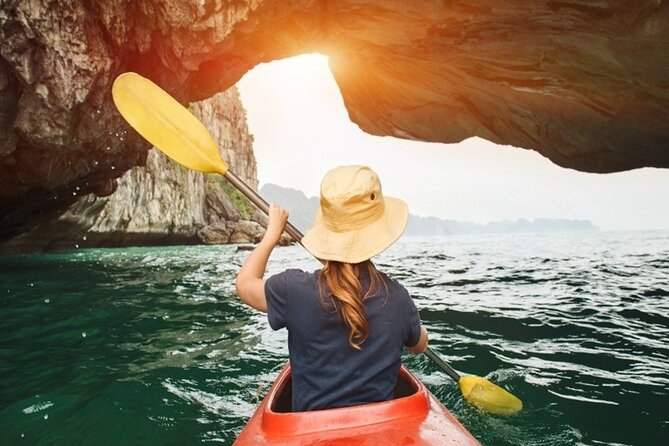 Halong Bay Day Tour 6Hour Deluxe Cruise Limousine Bus Small Group - Sung Sot Cave: the biggest grotto stop