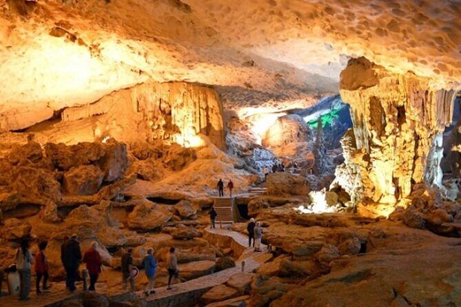 Halong Bay Day Tour By Diamond Era Cruise,Titop,Sung Sot & kayak - Ti Top Island: climb for the view, then cool off on the beach