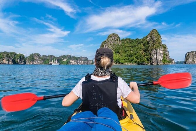 Halong Bay Day Tour: Visit Cave Island Kayaking Swimming Lunch - Sung Sot Cave: the Surprising Grotto moment