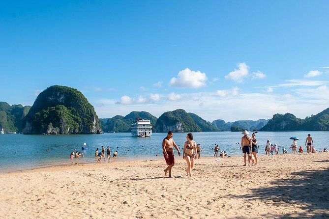 Halong Bay Day Tour With Titop Island, Cave, Kayak & Lunch - Crowds, pacing, and how to avoid the overwhelmed feeling
