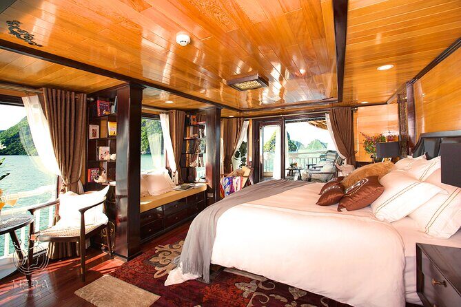 Halong Bay - Hera Cruise - All Inclusive Multi Days Tour - Cabins, comfort, and what “ocean view” really means here