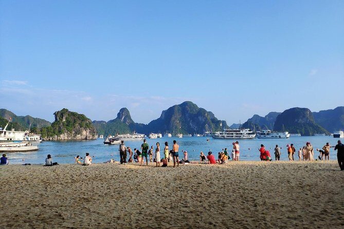 Halong Bay In Just One Day with Ti Top Island - The sunset moment on the boat (what to expect)