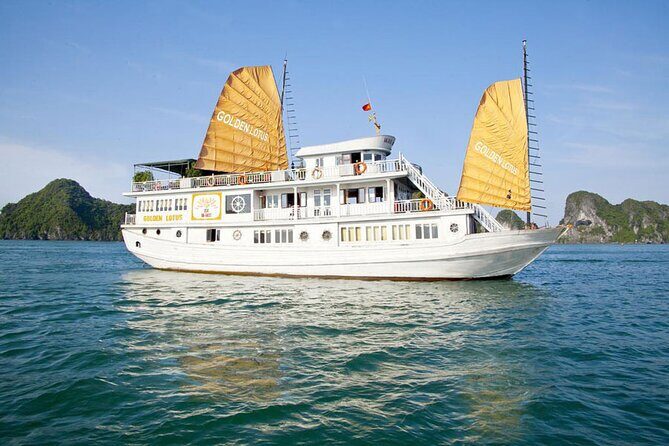 Halong Bay Luxury Cruise one day Tours - Surprising Cave and the Luon Cave lagoon: where the day turns hands-on