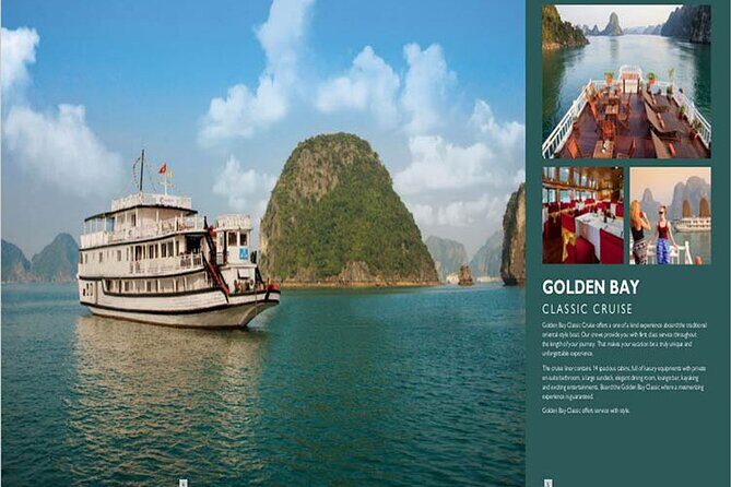 Halong Bay Luxury Cruise one day Tours - Titov Island: viewpoint reward after the cave blocks