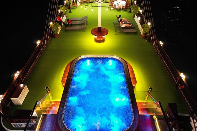 Halong Calypso Cruise 2d1n-All Inclusive Cruise with Transfer - What you pay matters: value of $155 for transfers, cabin, and two days on the water