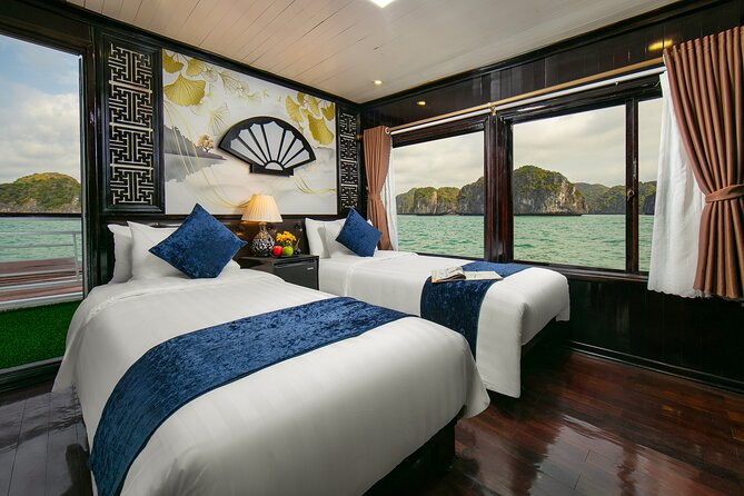 Halong Fantasea Cruise - 2 Days 1 Night - Day 1: Ti Top Island Views, Beach Time, and an Onboard Cooking Class
