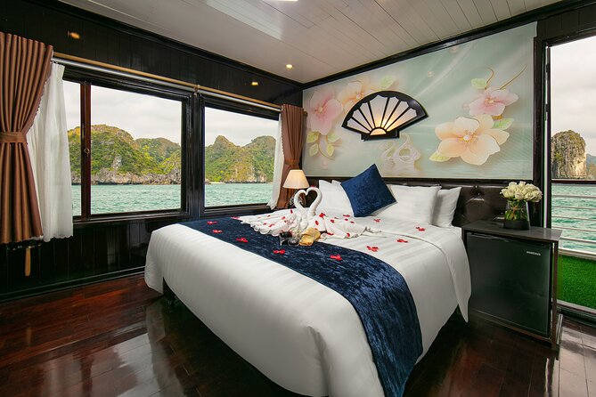 Halong Fantasea Cruise - 2 Days 1 Night - Tuan Chau Check-In: Fantasea Boat, Welcome Drink, and Your Cabin