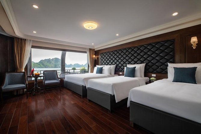 HaLong - LanHa Bay 1 Night On The 2nd Deck with La Pandora Cruises - Food quality: mixed meals, seafood, and the timing that makes it enjoyable