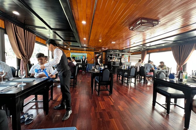 HaLong - LanHa Bay 2 Nights with La Pandora Boutique Cruises - Food on board: included lunches, dinners, and in-room coffee/tea