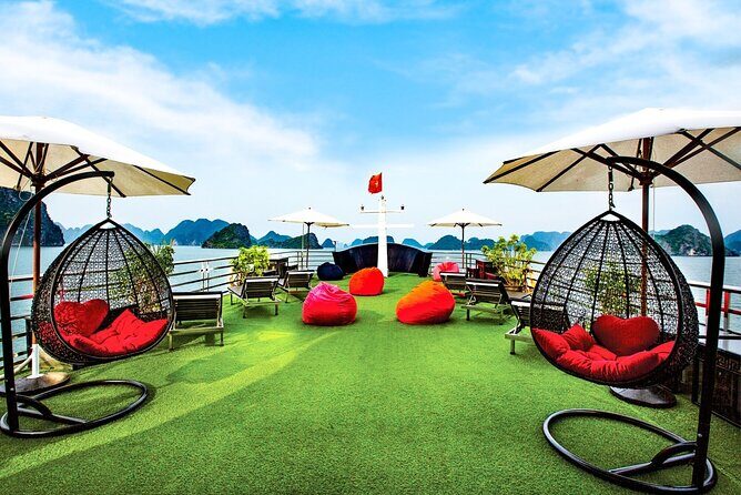 Halong Milalux 5 Star Cruise 2d1n,All inclusive,transfer - Milalux boat feel: what the 20-cabin setup means for your trip