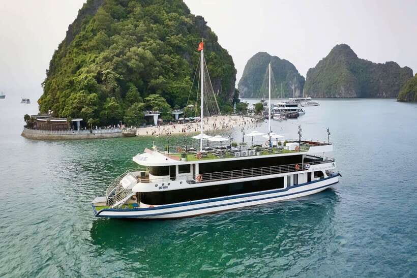Hanoi: 5-Star Halong Bay Cruise with Lunch, Jacuzzi & Party - Getting from Hanoi to Tuan Chau without Losing Your Morning