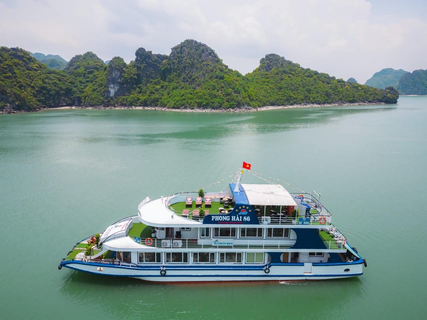 Hanoi: Ha Long Bay Day Cruise by Ha Long Excursion Deluxe - Luon Cave Kayaking or Bamboo Boat: How You Get Close to the Water