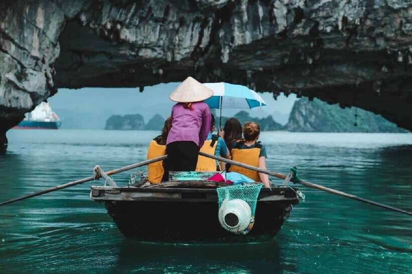 Hanoi: Ha Long Bay Day Cruise - Swimming, Meal, Kayaking - Luon Cave by Kayak or Bamboo Boat: The Calm Water Moment