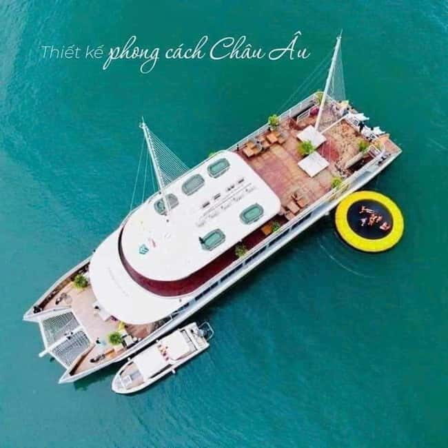Hanoi/Ha Long: Ha Long Bay Luxury Day Cruise by Catamaran - Ha Long Bay by Day Cruise: Comfort Meets Classic Views