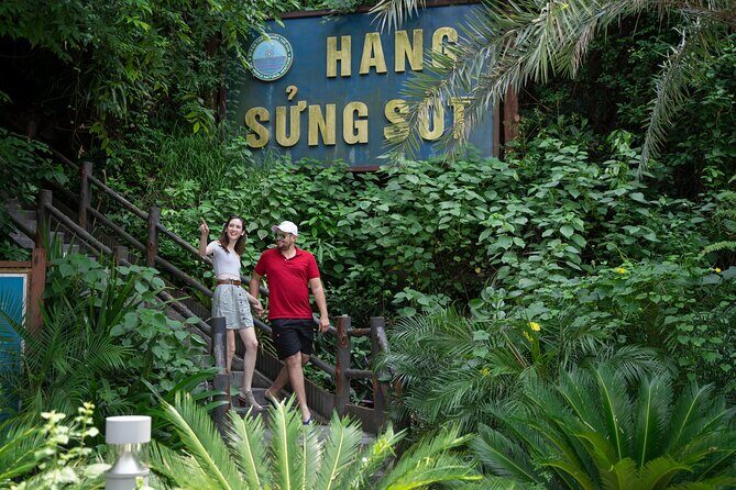 Hanoi : Halong Bay 7-Hour Luxury Cruise with Limousine Transfer - Trinh Nu Beach and Trinh Nu Cave: the active half of Halong Bay
