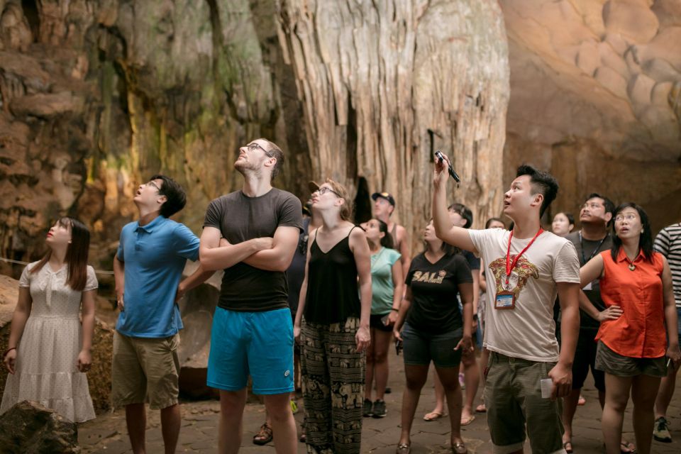 Hanoi: Halong Bay Day Trip with Titop Island, Cave, & Kayak - Sung Sot (Surprising) Cave: Stalactites, Stalagmites, and Stairs