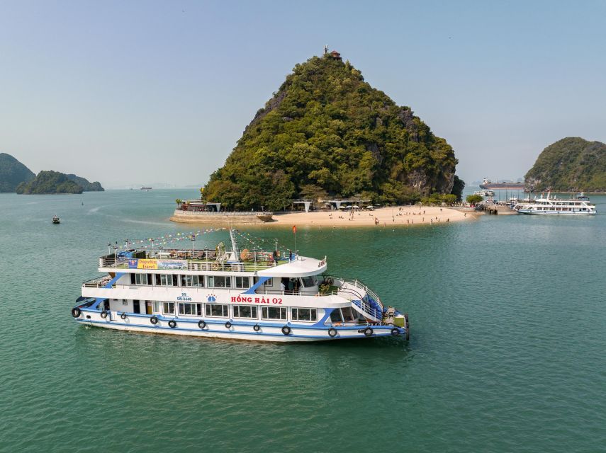 Hanoi: Halong Bay Day Trip with Titop Island, Cave, & Kayak - Ti Top Island: Hike for Views or Swim and Reset