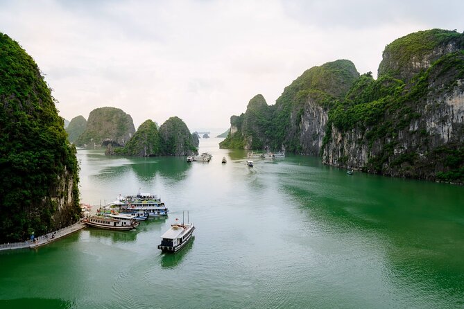 Hanoi: Halong Bay Luxury Option – Titop, Surprise Cave, Kayak - A smooth day-run from Hanoi to Halong