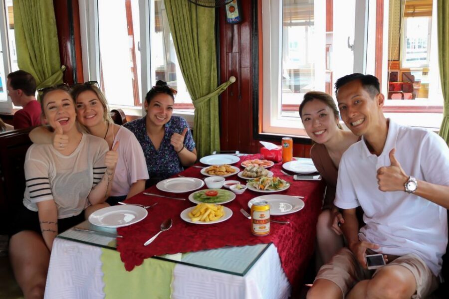 Hanoi: Islands & Caves Ha Long Cruise with Lunch & Kayaking - Kayaking and bamboo boats: your chance to get close to the water tunnels
