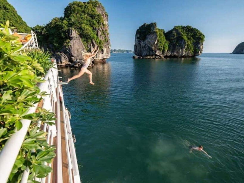 Hanoi: Lan Ha Bay & Cat Ba Island Day Trip on Luxury Cruise - Key highlights at a glance
