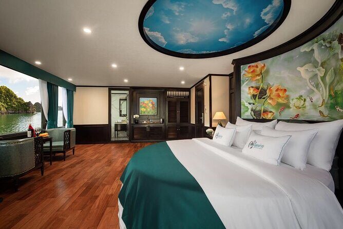 Hanoi: Luxury 3-Day Ninh Binh Trip and Halong 5-Star Cruises - The overnight cruise night: comfort, and one cabin detail people really notice