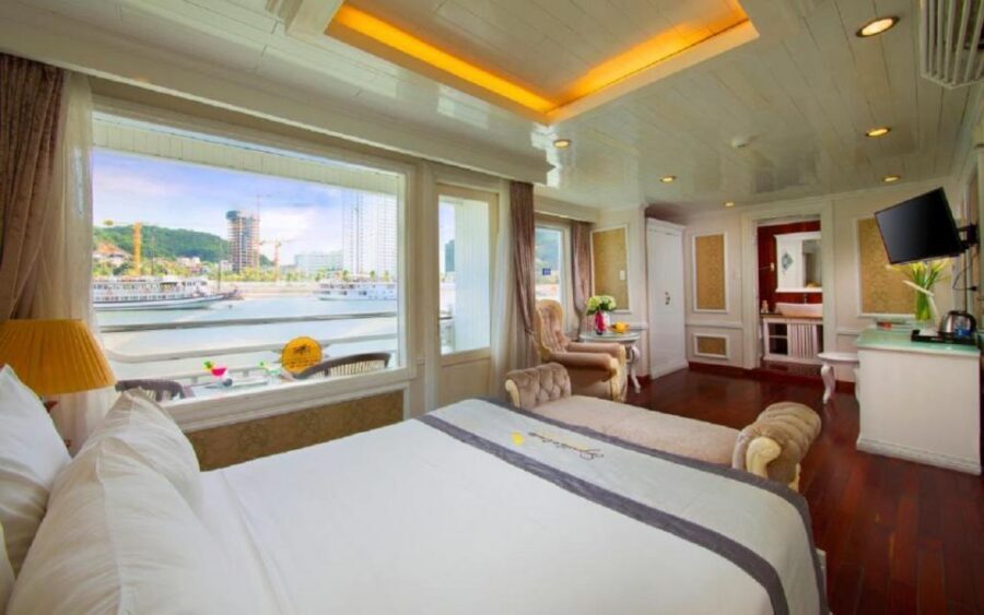 Hanoi/Ninh Binh:3 Day 2 Night Bai Tu Long Bay Luxury Junk - Cabins, service, and what “luxury” means here