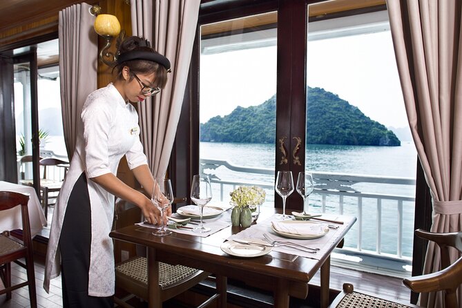 Hera Classic Cruise 2 Days 1 Night Halong Bay With BALCONY CABINS - Price and logistics: what you’re really paying for ($219)