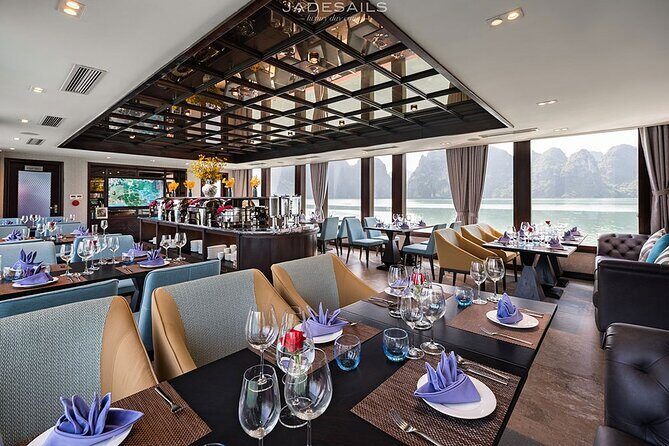 JADESAILS CRUISE-The Most Luxurious Day Tour in Ha Long Bay & Lan Ha Bay - Food, comfort, and that free-luxury feeling