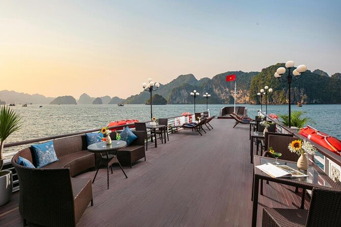 La Regina 2 days tour in Halong Bay & Bai Tu Long Bay - 4 star - La Regina on the Inside: Four Decks, Real Comfort, and Cabin Time