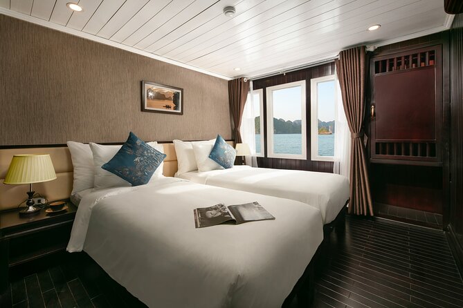 La Regina 2 days tour in Halong Bay & Bai Tu Long Bay - 4 star - Kayaking and Bamboo-Style Time on the Water