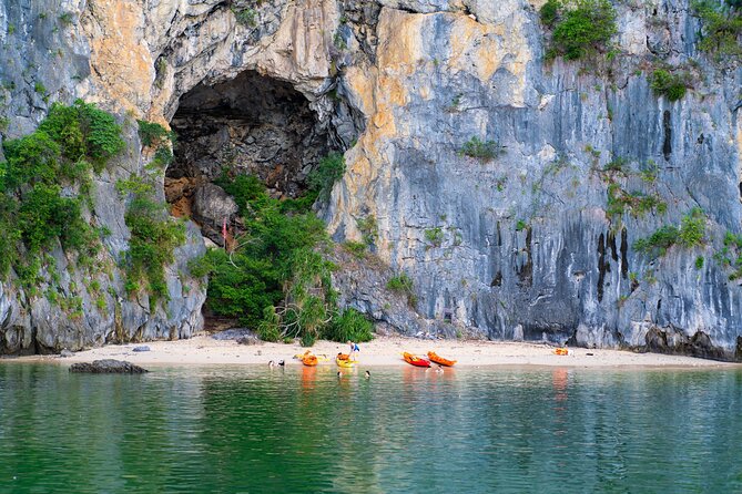 Lan Ha Bay Cruises 2 Days and 1 Night Caving, Kayaking, Swimming - Quiet Lan Ha Bay, right next to the famous one