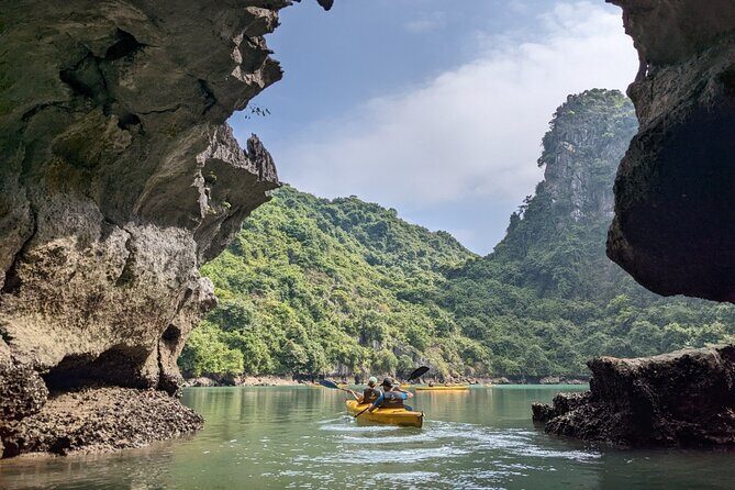 Lan Ha Bay Day Tour from Hanoi & Cat Ba Town - Serenity Boutique - Cai Beo Fishing Village: floating homes and a slower cruise start