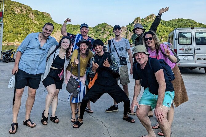 Lan Ha Bay Full Day Boat Tour from Hanoi/ Cat Ba - Kayaking Through Caves, Plus Lunch Onboard