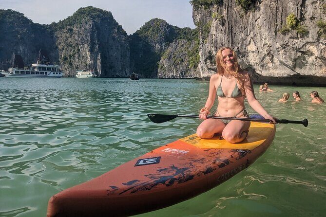 Lan Ha Bay Full-Day Cruise Tour from Hanoi - Serenity Boutique - Boarding at Beo Wharf: small-group comfort on a modern boat