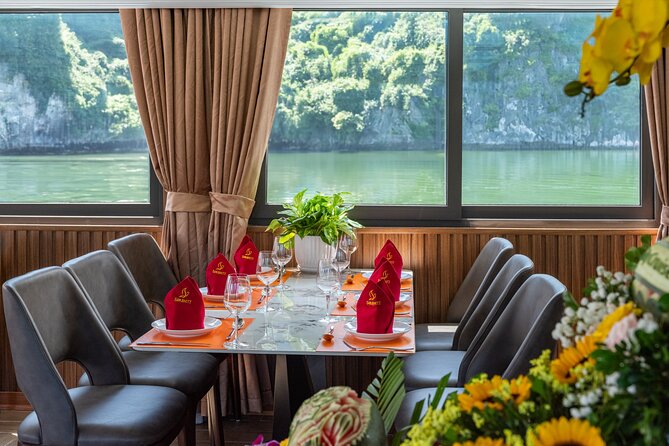 Lan Ha Bay full-day tour from Hanoi, Hai Phong - Serenity Cruises - Lunch on Board: Convenient, Included, and Variable