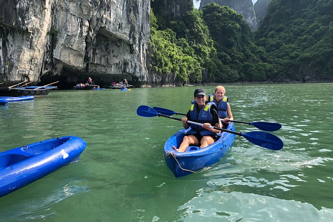 Lan Ha Bay Full Day With Cave, Kayaking And Swimming - Sunset party on board + Jacuzzi on the sundeck: the social payoff