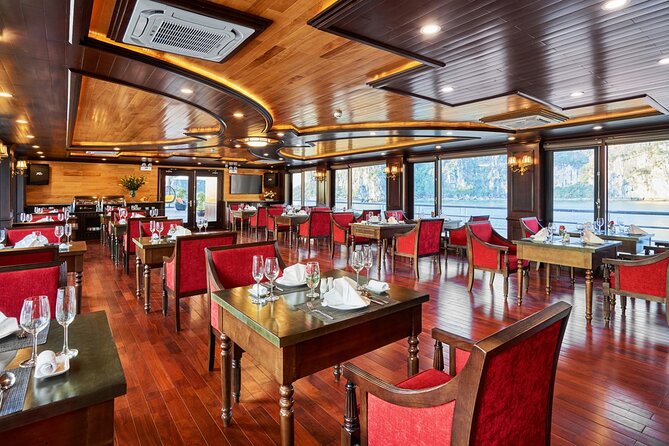 Lan Ha bay luxury cruise 2D/1N: Kayaking, jumping & Swimming at pristine places - Sunset Party and BBQ on Top Deck: Where the Cruise Energy Turns Fun
