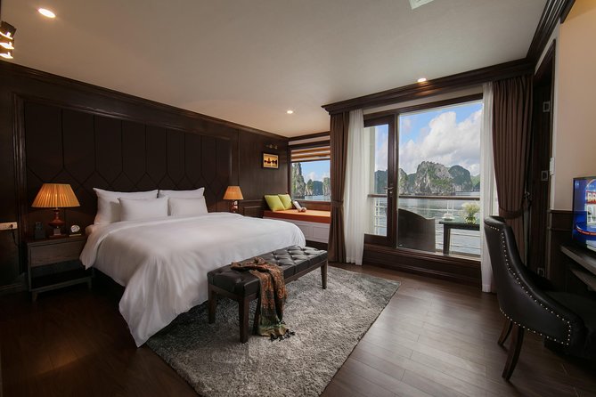 Mon Chéri Cruise 5 star: Unique 2 Days Tuan Chau - Halong bay - Lan Ha Bay - Ha Long Bay scenery stop: make time for the views