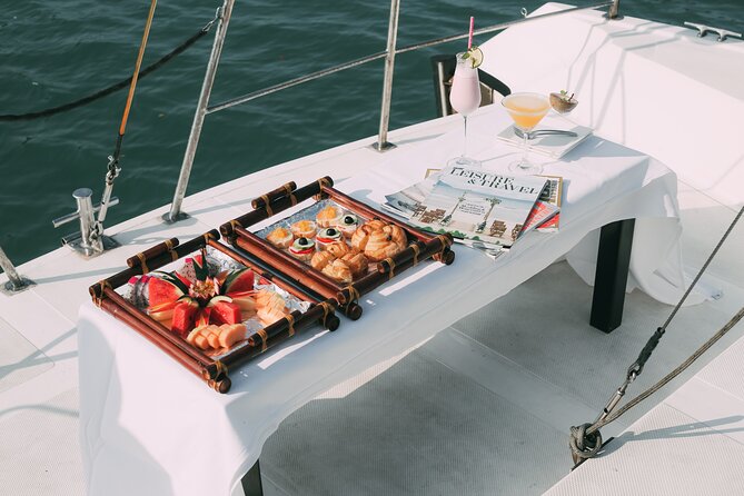 [OFFICIAL]Scarlet Pearl Cruises 5++stars &CATAMARAN ULTRA LUXURY - Food value: included meals that shape the whole experience